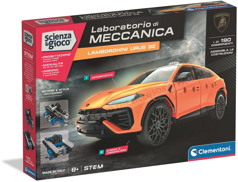 Load image into Gallery viewer, Clementoni wetenschap spel mechanics - lamborghini urus - stem speelgoed - constructie speelgoed - vanaf 8 jaar
