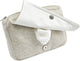 Meyco baby knit basic billendoekjesetui - sand melange