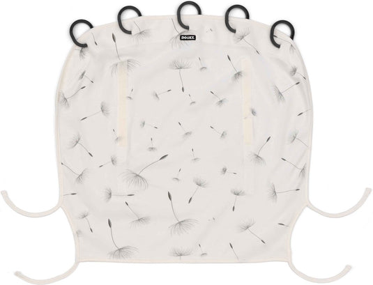 Dooky universal cover zonnescherm kinderwagen - uv bescherming voor je kind - zonnedoek buggy - dandelion