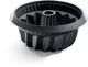 Lékué bakvorm - savarin - 22 cm - siliconen - black