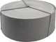 Nature - borderrand op rol - grijs - 15cm x 40m - 3mm dik - flexibel