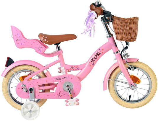 Volare blossom kinderfiets - meisjes - 12 inch - roze