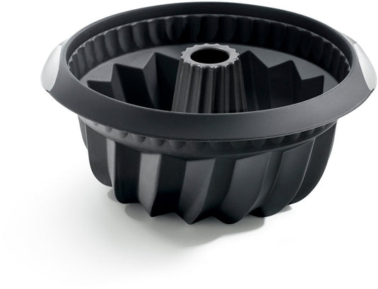 Lékué bakvorm savarin 22 cm - siliconen - black