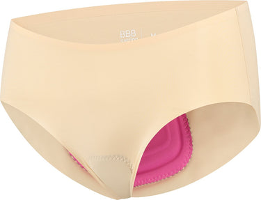 Bbb cycling fietsonderbroek dames met zeem - sneldrogende stretch stof - ideaal voor fietsvakantie of woon-werk verkeer - ultradun fietsondergoed dames - maat m l - comfortbrief buw-66