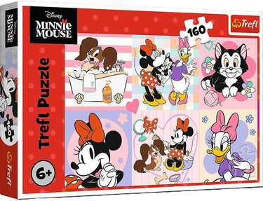 Trefl puzzel kleurrijke minnie-dag 160 - puzzel met 160 stukken
