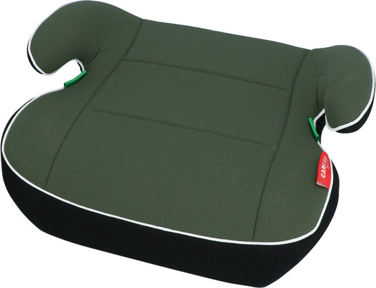 Carkids i-size zitverhoger sam - voldoet aan i-size r-129 norm - voor kinderen van 125-150cm – afneembare wasbare hoes - flexibele installatie – groen zwart