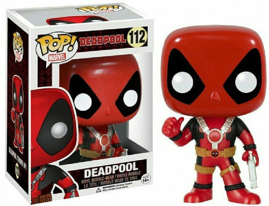 Funko pop marvel deadpool thumb up