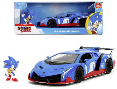 Jada toys - sonic lamborghini veneno 1:24 - 9335433314r00