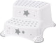 Keeeper stars wit 2 treden opstapje - kleur stars nordic white