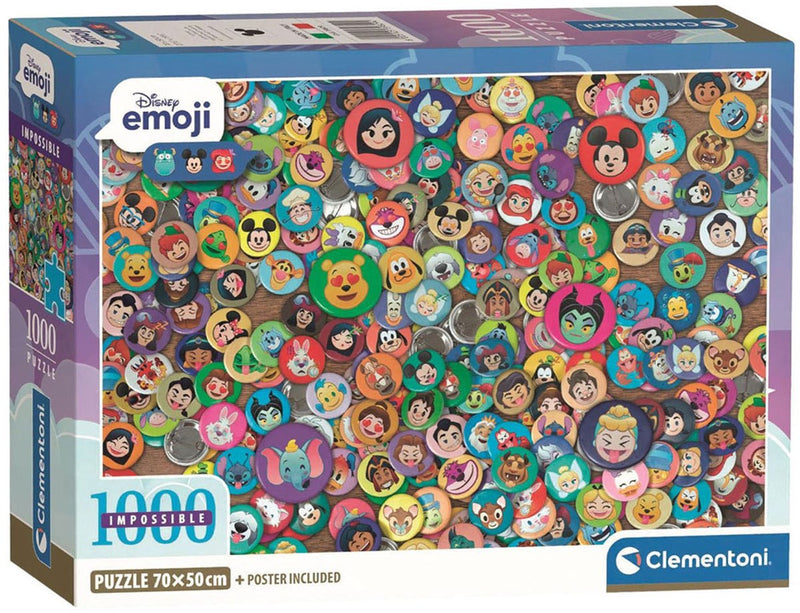 Load image into Gallery viewer, Clementoni onmogelijke legpuzzel disney - 1000st.
