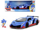 Jada toys - sonic lamborghini veneno 1:24 - 9335433314r00