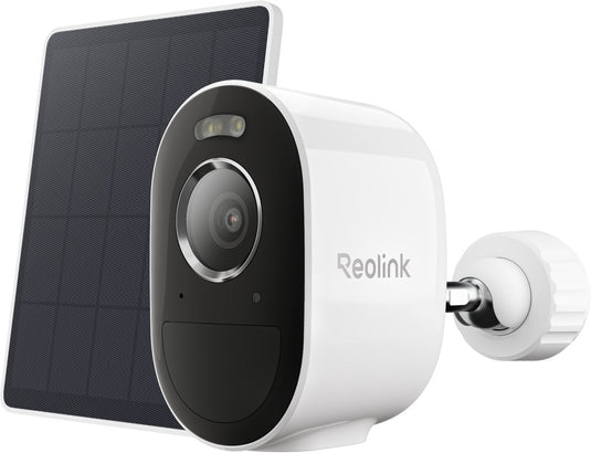 Reolink 3k 5mp accucamera - 2.4 5ghz dual-band - slimme detectie - kleurnachtzicht - draadloze installatie - argus series b330 + zonnepaneel lite