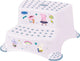Keeeper peppa pig wit 2 treden opstapje