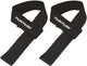 Tunturi powerlifting straps - deadlift straps - per paar - zwart