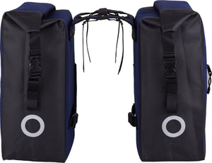 Willex dubbele tas combi 100% waterdicht blauw