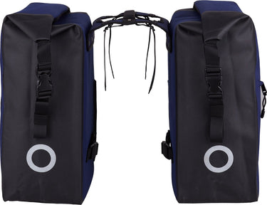 Willex dubbele tas combi 100% waterdicht blauw