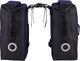 Willex dubbele tas combi 100% waterdicht blauw