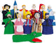 Goki handpoppen - set van 12 - h27cm - 4 jaar
