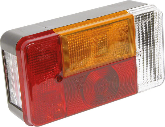 Carpoint achterlicht rechts 5 functies 12v 19 cm rood wit geel