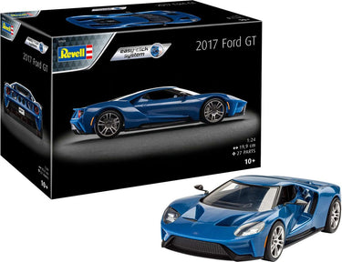 Revell modelbouwpakket auto - 07824 ford gt 2017 car - easy click plastic - 1:24 - modelbouw