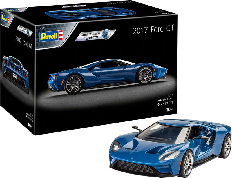 Load image into Gallery viewer, Revell modelbouwpakket auto - 07824 ford gt 2017 car - easy click plastic - 1:24 - modelbouw
