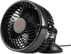 Amio auto ventilator met zuignap bevestiging - 4,5 inch - 12v