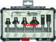 Bosch kant- en lijstfrezenset 6 st. 1 4 schacht ( 2607017470 ) trim edging set voor bovenfrezen