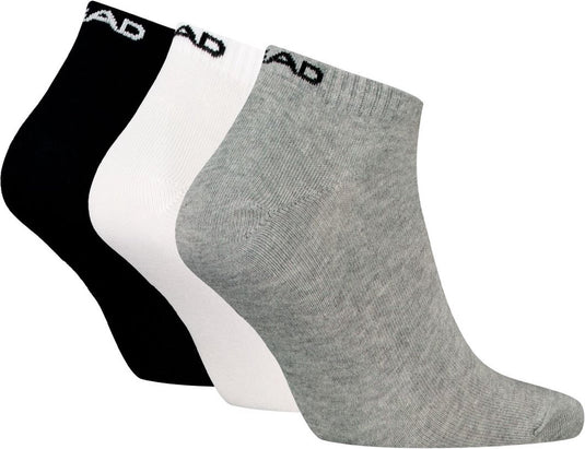 Head - unisex - alle sporten sneakersokken - training - 3 pack - maat 35-38