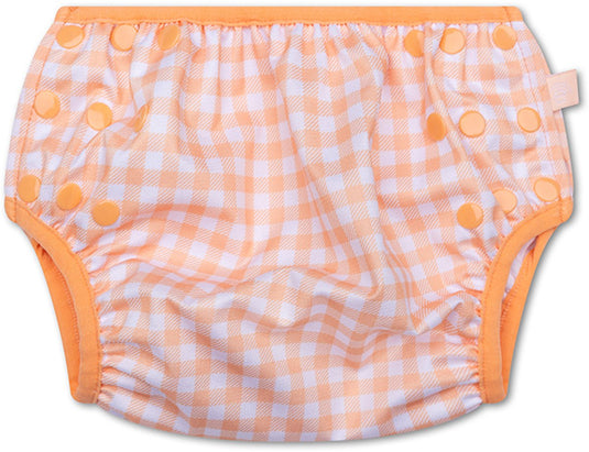 Swim essentials - zwemluier - 0-3 jaar - sunset - blokjesprint - verstelbaar