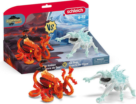 Schleich eldrador creatures ijskever versus vuuroctopus - 70826