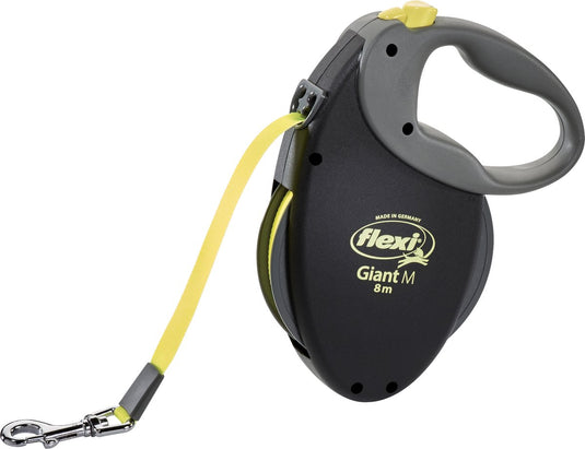 Flexi rollijn giant tape neon zwart geel