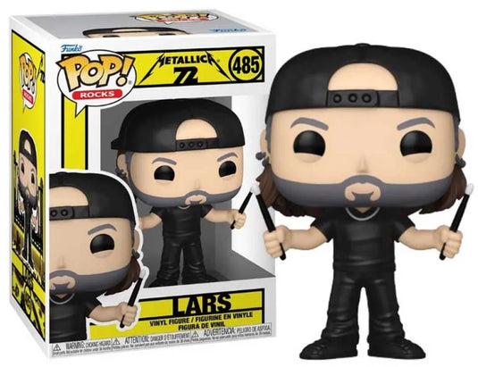 Funko metallica lars vinyl figur 485 unisex pop! - neutraal - standard