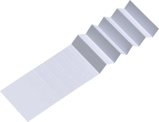 Atlanta alzicht ruiterstroken wit - 13 x 65 mm - zakje 25 vellen (fsc)