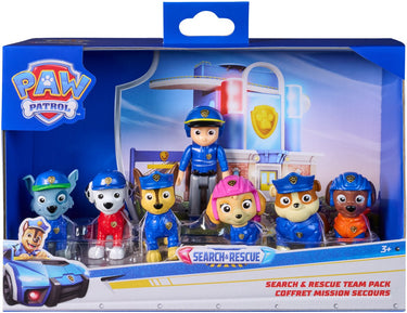Paw patrol search rescue speelfigurenset - 7dlg.