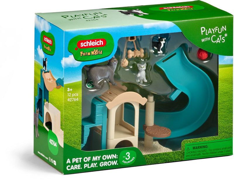 Afbeelding laden in galerijviewer, Schleich farm world speelplezier voor katten 42764
