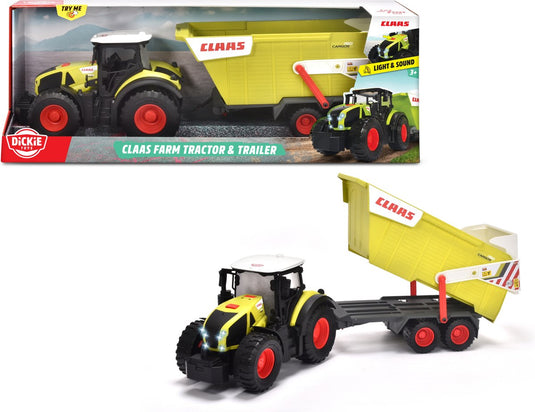 Dickie claas tractor met kieptrailer