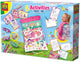 Ses creative 02401 activiteiten tas - armbandjes maken - kleuren - stickeren - knutselen op reis - versier je eigen tas