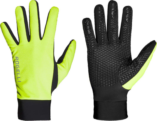 Rogelli laval fietshandschoenen heren - fluorgeel - m