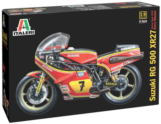 Italeri modelbouwpakket auto - 4644 suzuki rg 500 xr27 motor plastic - 1:9 - modelbouw