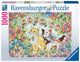 Ravensburger puzzel kattenvriendschap - legpuzzel - 1000 stukjes