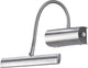 Trio curtis - wandlamp - nikkel mat - incl. 1x smd led 4w - dimbaar - flexibel