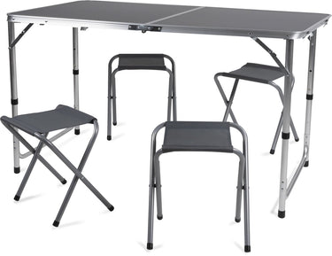 Meubelset inklapbaar 120x60cm, 5dlg.