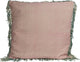 Hd collection kussen franjes katoen 45x45xcm