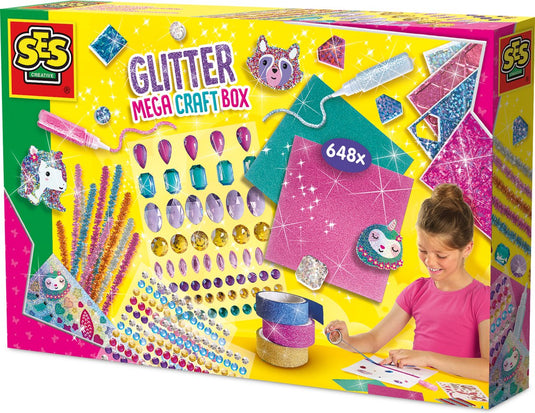 Ses creative ses glitter mega knutselbox
