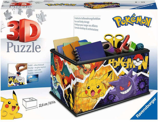 Ravensburger pokémon 3d 3d-puzzel stripfiguren