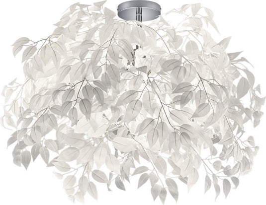 Rl live your light reality leavy - plafondlamp - chroom - excl. 3x e14 4,9 w -