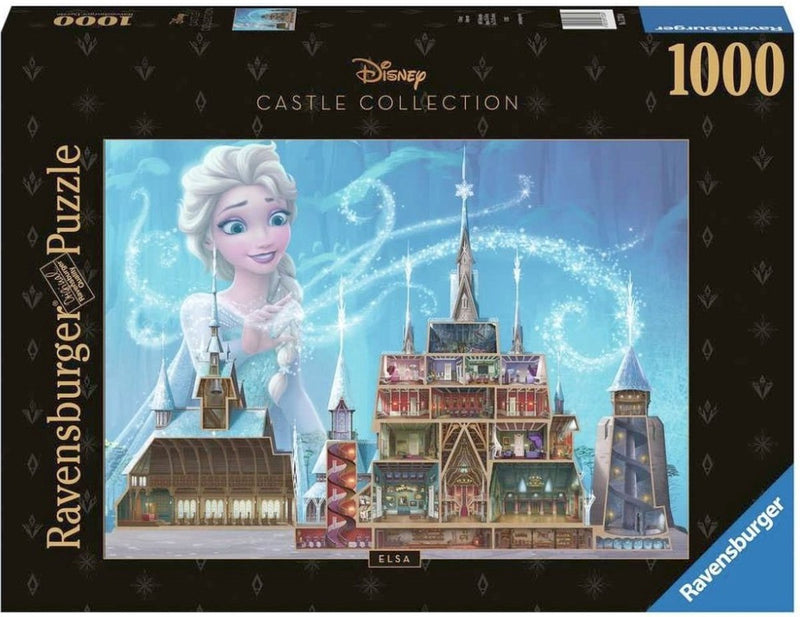 Load image into Gallery viewer, Ravensburger legpuzzel disney castles elsa, 1000st.
