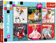 Trefl puzzel - legpuzzel 200 stukjes - happy dogs - karton.