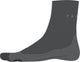 Falke tk2 short anti-blaar dik wol functioneel materiaal wandelsokken dames grijs - maat 35-36