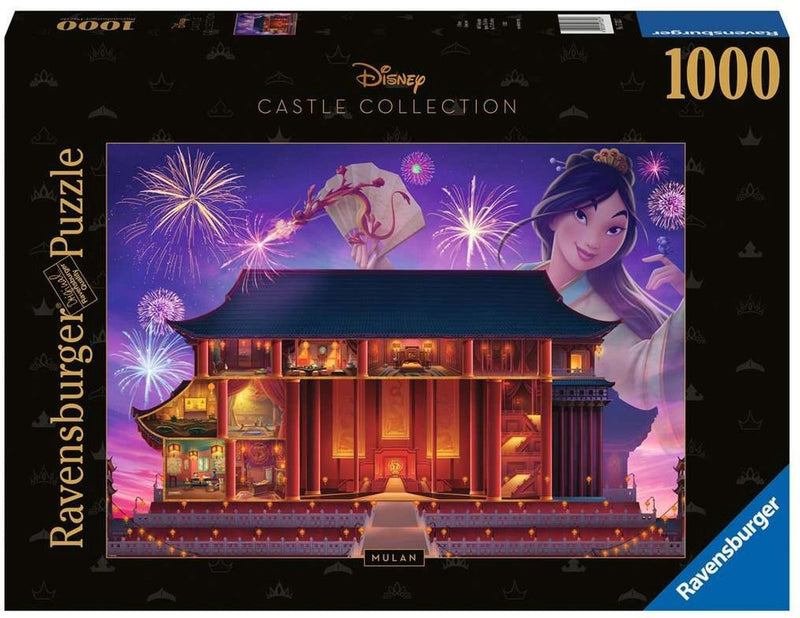 Load image into Gallery viewer, Ravensburger puzzel disney castles mulan - 1000 stukjes legpuzzel.
